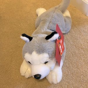 Adopt a pet wolf stuffed animal